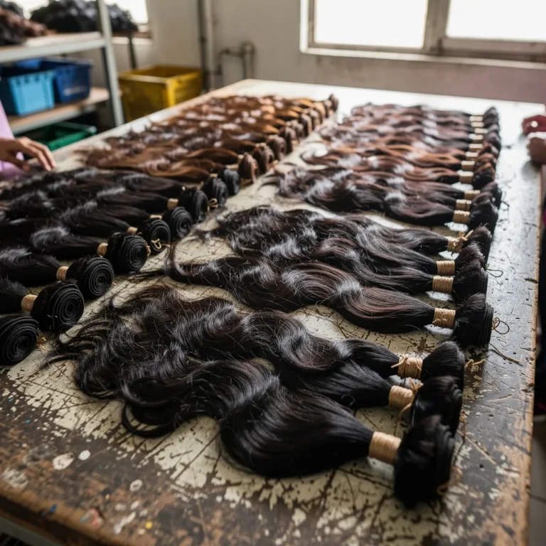 Raw Unprocessed Indian Hair Wholesale — Grades, Pricing & Bulk Guide [2026]