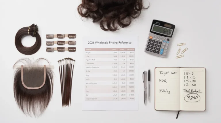 How Much Do Hair Extensions Cost Wholesale in 2026?