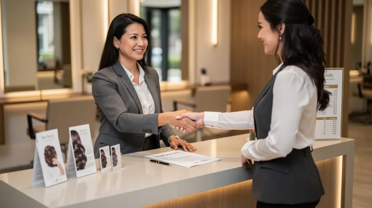 Hair Extension Salon Partnership Program — Recruiting 50+ Salons