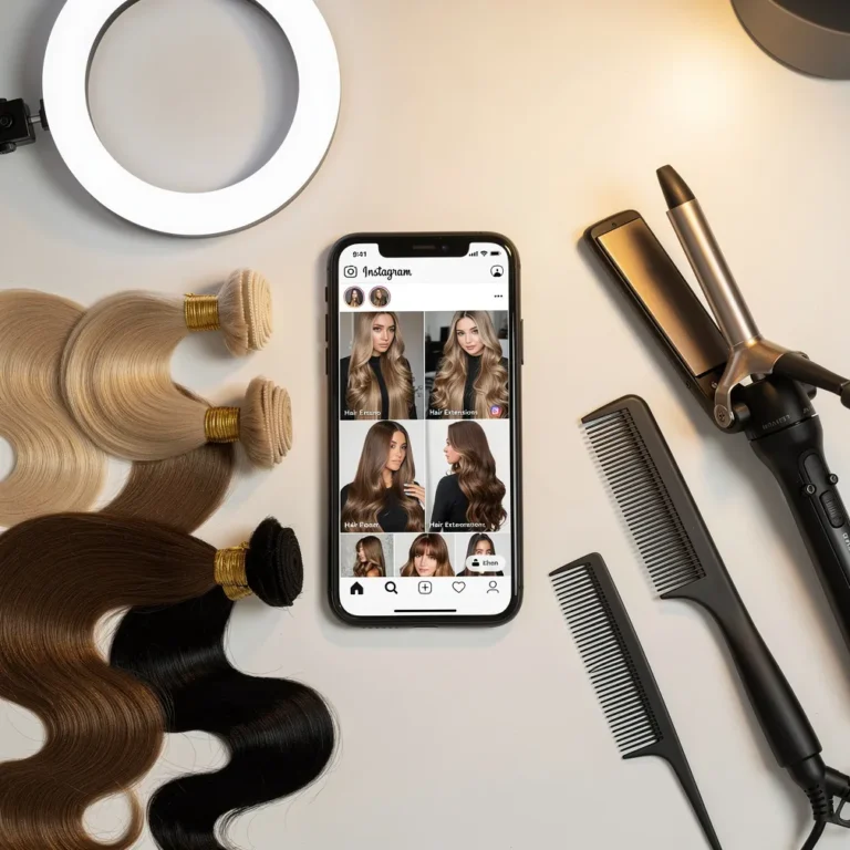 Hair Extension Instagram Marketing for Wholesale Brands [2026 Guide]