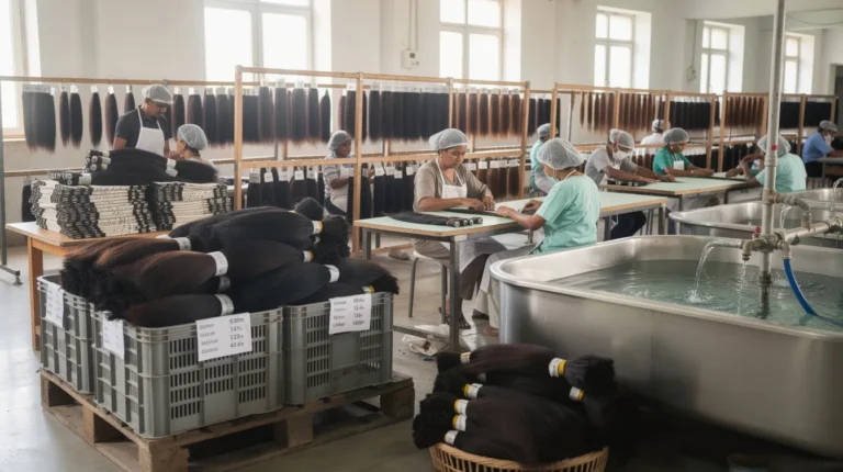 Raw Indian Temple Hair Manufacturing — From Temple to Bundle [2026]