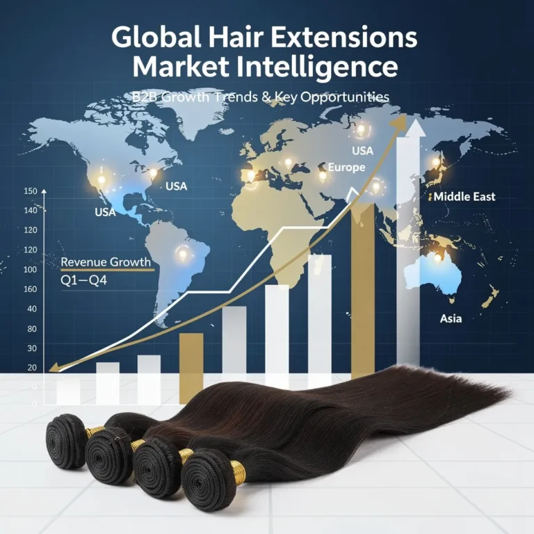 Global Hair Extension Market Trends 2026 — What Wholesale Buyers Should Know
