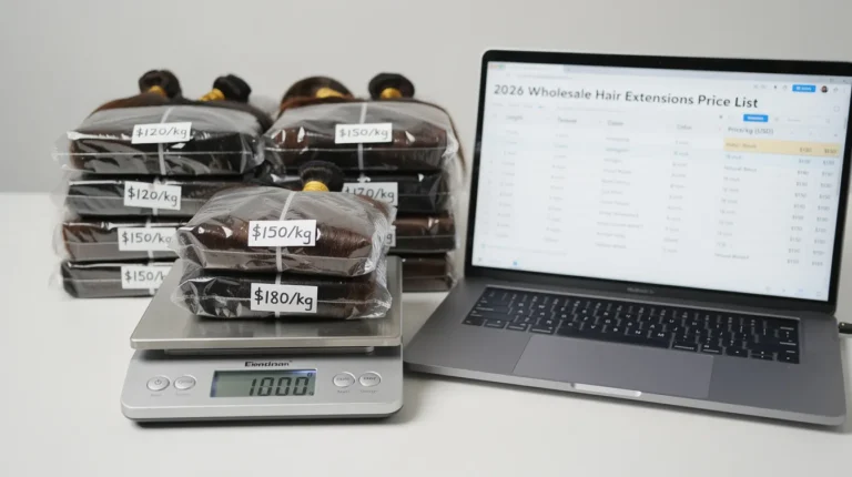 Wholesale Hair Extensions Price per Kg India — 2026 Benchmarks