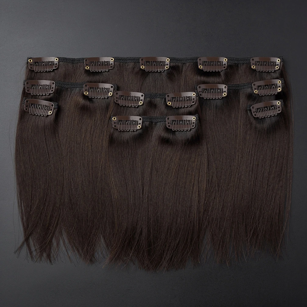 Clip-On Hair Extensions &mdash; Clip-on extensions range