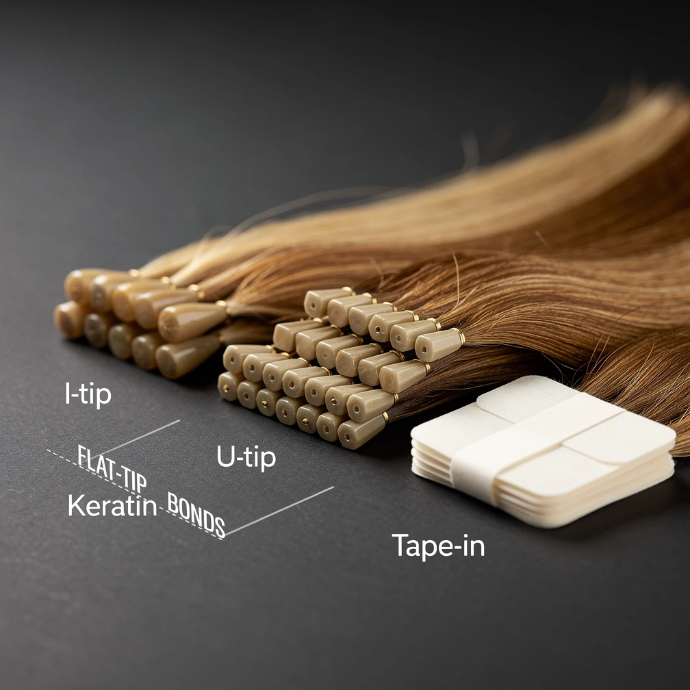 Permanent Hair Extensions — Permanent extensions range