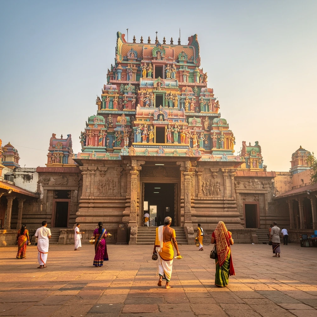 Ethical Sourcing from South Indian Temples &mdash; HEBN process step 01