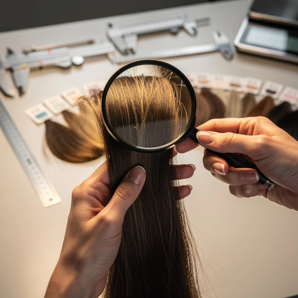 Clip-On Hair Extensions &mdash; Quality inspection
