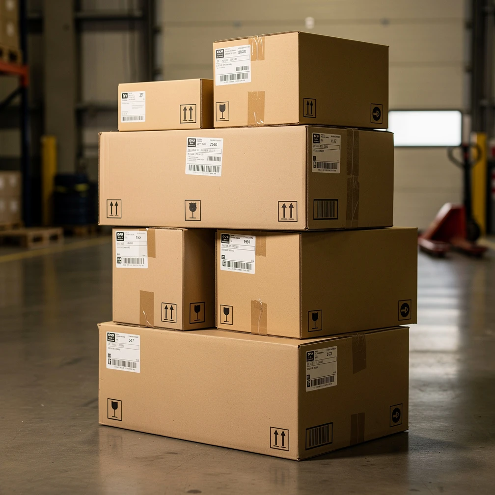 Ready for international dispatch